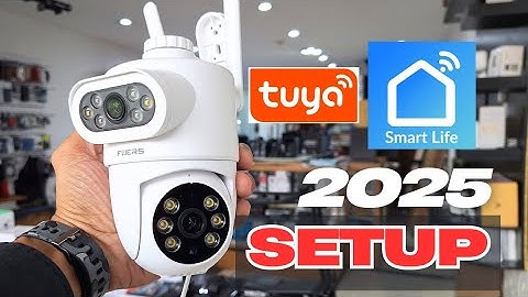 How to Install and Configure Tuya Smartlife WiFi Cameras Setup 2025