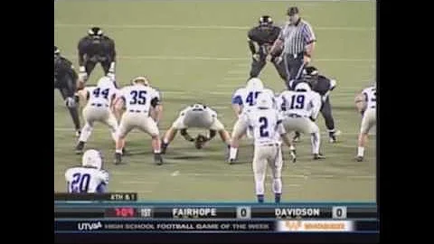 GAME OF THE WEEK - Fairhope vs. Davidson (2012 Week 11)