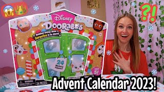 ASMR UNBOXING A *GIANT* MYSTERY DISNEY DOORABLES ADVENT CALENDAR!!✨⁉ (24 MYSTERY BOXES!!)