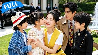 ✨Three Rich Kids Called a Delivery Girl Mommy, Then the CEO Dad Realized She Was Their Missing Mom!