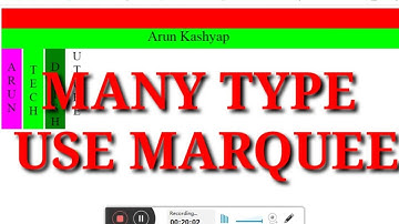 How marquee vertical Scroll, marquee behaviour, scroll tag, marquee direction, margin, horizontal