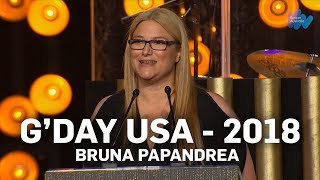 G’Day USA Gala 2018: Bruna Papandrea's Speech