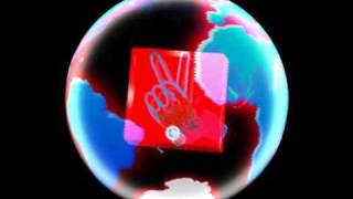 Blender 3D Animation - Spinning Globe and Spinning Cube Semi - Transparent