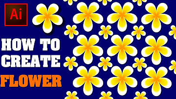 Create Fully Editable Flower within a minute | Adobe Illustrator Tutorial for Beginners