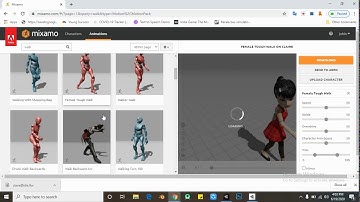 How to use mixamo animations and character models inside unity tutorial