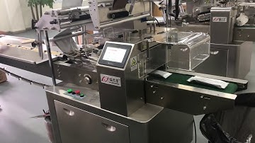 ZP-500S flow packaging machine / Servo motor auto-packaging machine for egg roll with tray