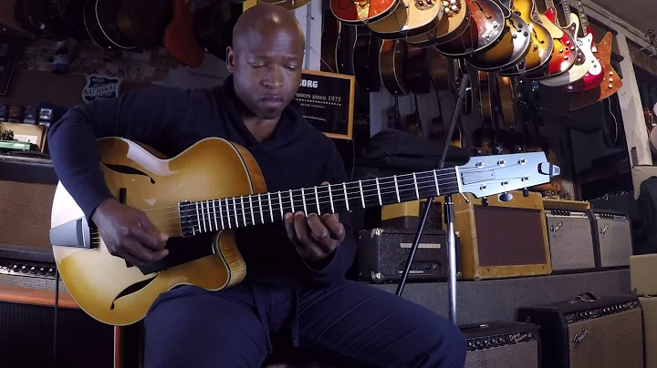Tim Frick Archtop Played by Terrence Brewer