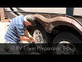 10 RV Travel Preparation Tips