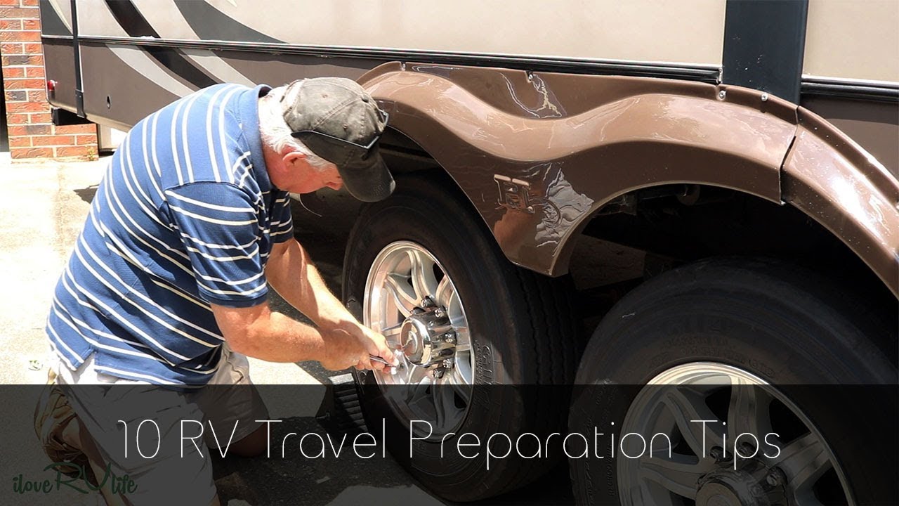 preparing rv for travel