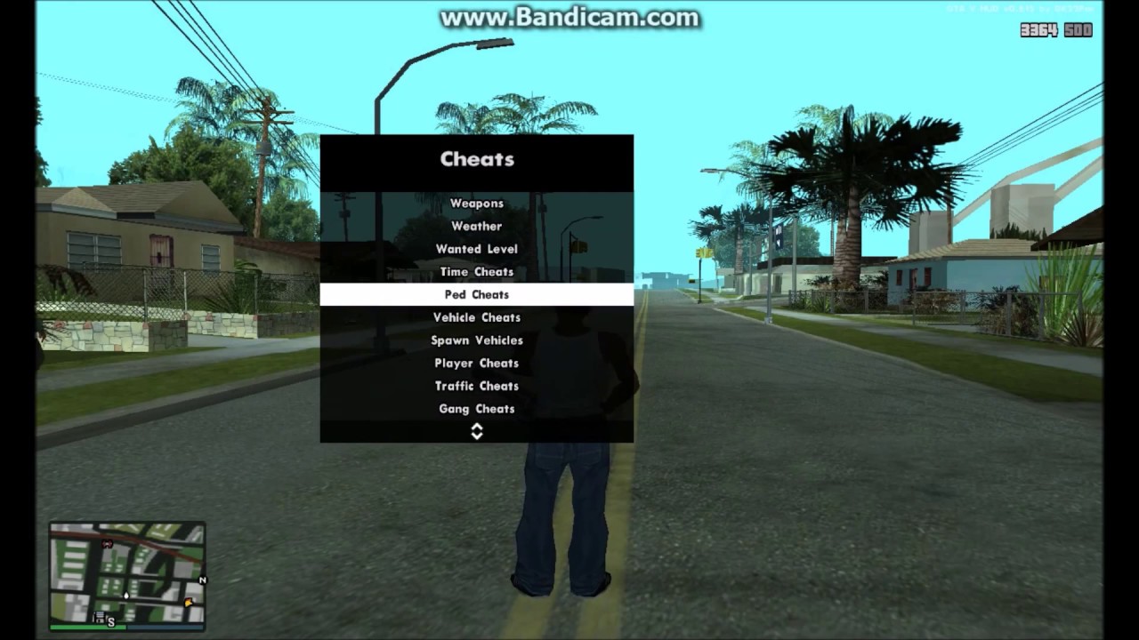 GTA SA #2 | CHEAT MENU MOD | GTA SA CLEO MODS -Mod GTA San Andreas PC