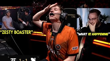 FNS, TenZ & ohnePixel Reacts To Boaster ACTING ZESTY In VCT Champions