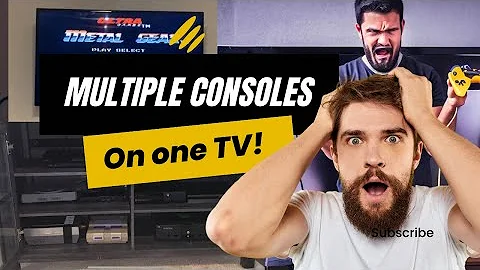 How to Connect Two (Or More) Consoles to One TV!