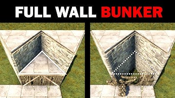 RUST Stability Bunker with Full Walls