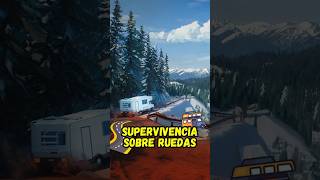 LONG DRIVE NORTH 🚙 SOBREVIVE EN TU AUTOCARAVANA EN ESTADOS UNIDOS #shorts