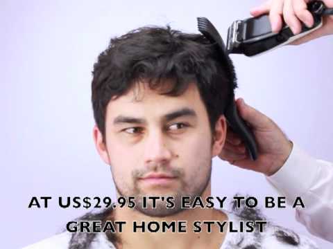 How to cut hair yourself at home - CLIPPER CUT hair the new way, - YouTube