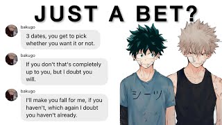 BAKUGO WAS DARED TO DO WHAT? | bnha texts | just a bet series!😪