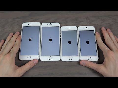 iPhone SE vs. iPhone 6S vs. iPhone 6 vs. iPhone 5S - Which Is Faster?!