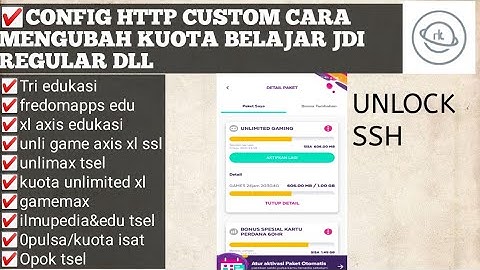 CONFIG HTTP CUSTOM TERBARU ALL OPERATOR