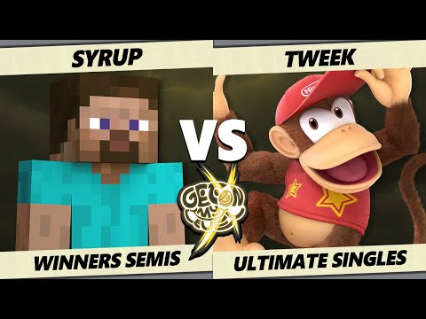 GOML X TOP 8 - Syrup (Steve) Vs. Tweek (Diddy Kong) Smash Ultimate - SSBU