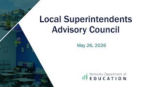 LSAC Meeting - May 26, 2026 Guide