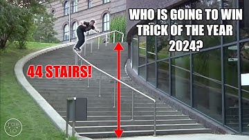 Top 10 Skate Tricks of 2024