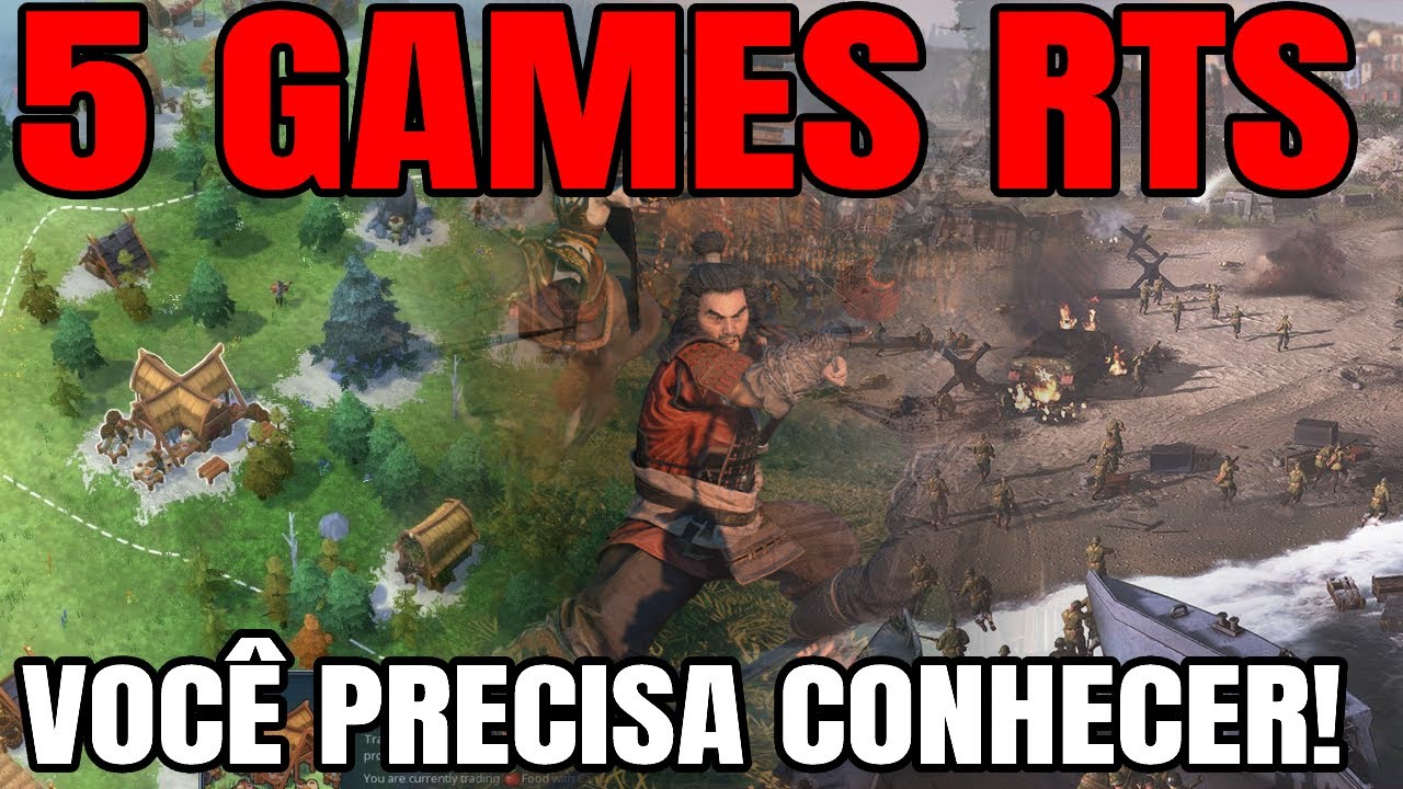 RTS games: 9 jogos RTS para você que curte estratégia em tempo real