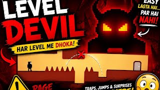 I am almost gone in hell after playing this game Level Devil #video #leveldevil