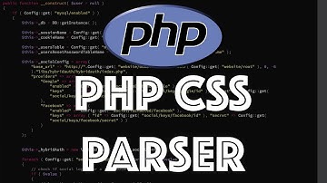 PHP CSS Parser