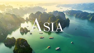 Asia 4K - Scenic Relaxation Film With Calming Music, Relaxing Piano Music, Stress Relief