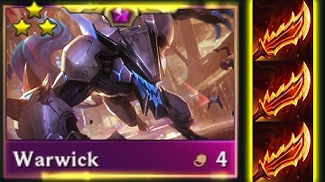 3 Star Warwick with 3 Guinsoo