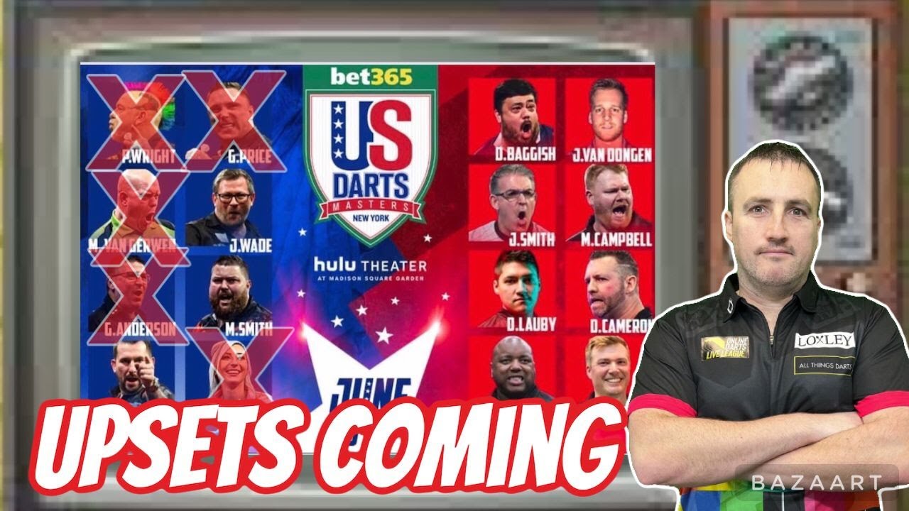 US Darts Masters Upsets Expected !! YouTube