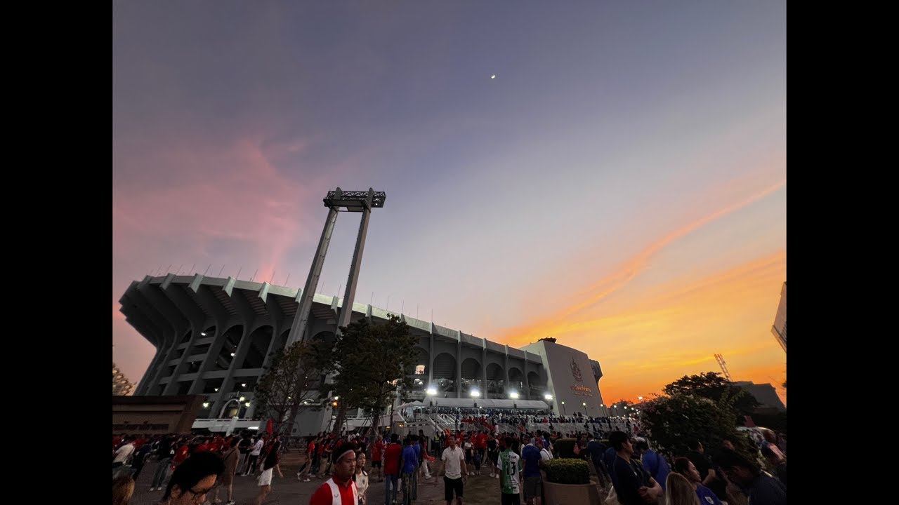 สดจากหน้าสนาม บรรยากาศสุดยอด ช้างศึกพร้อมลุย 🫶🇹🇭🇻🇳✌️