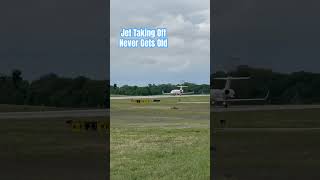 Tulsa Riverside Airport: Epic Learjet departure | Lambros