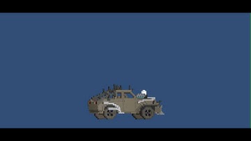 Just experiment with voxel car in unity