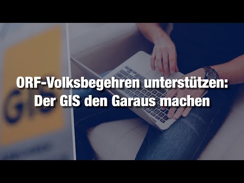 ORF-Volksbegehren unterstützen: Der