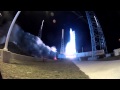 Launch of an Atlas V rocket carrying the TDRS L satellite from launch pad GoPros
