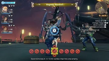 Xenoblade Chronicles - Unique Monster Magestic Mordred (Yellow Strength, Fiora/Dunban/Reyn)