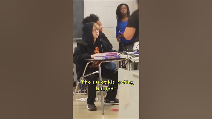 quiet kid gets mad
