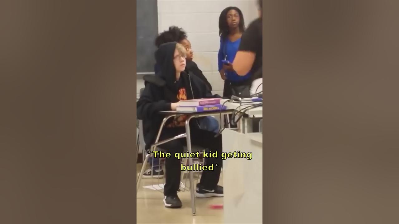 quiet kid gets mad