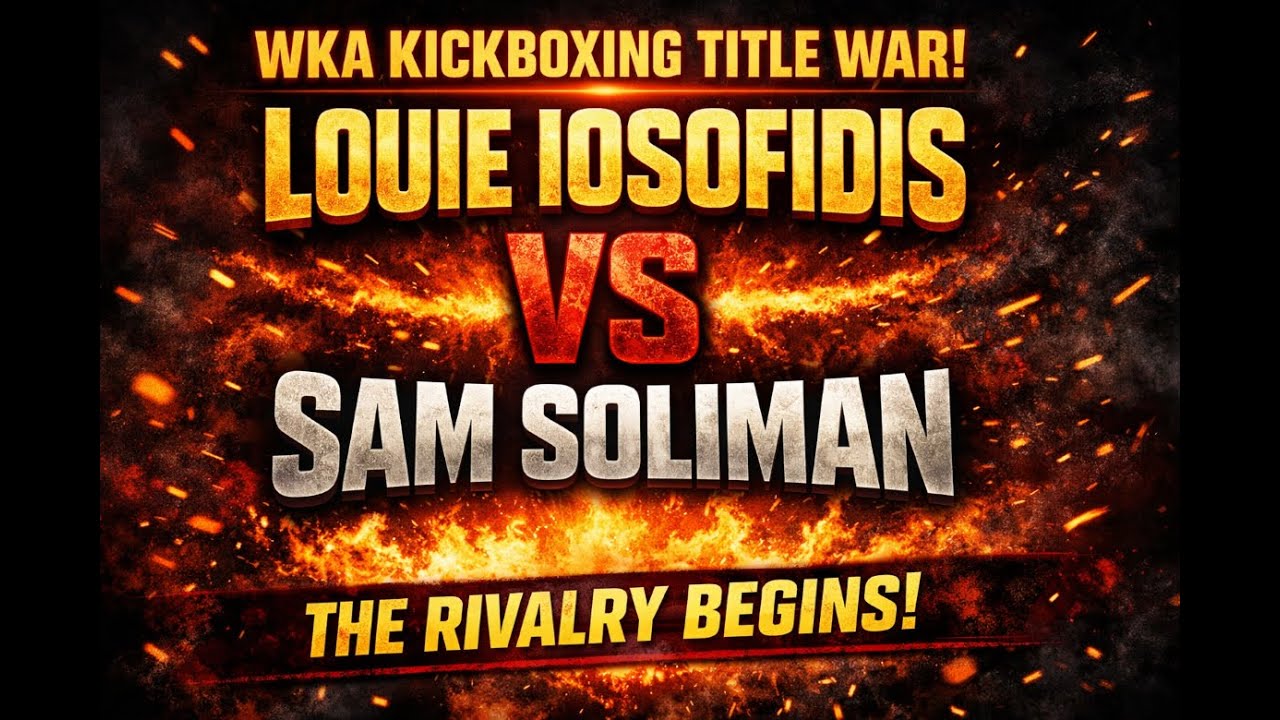 🥊 Louie Iosofidis vs Sam Soliman – The Rivalry Begins