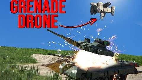 Grenade Dropping Drone - Space Engineers