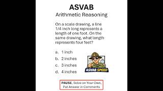 ASVAB Speed: Arithmetic Reasoning Question #8 (60 seconds)