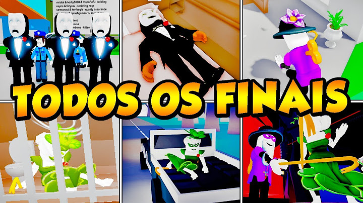 TODOS OS FINAIS SECRETOS E NOVOS DE BREAK IN 1 E 2 (ROBLOX)