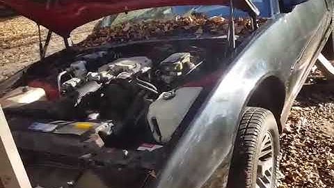 91 firebird 3.1 v6 fuel filter change