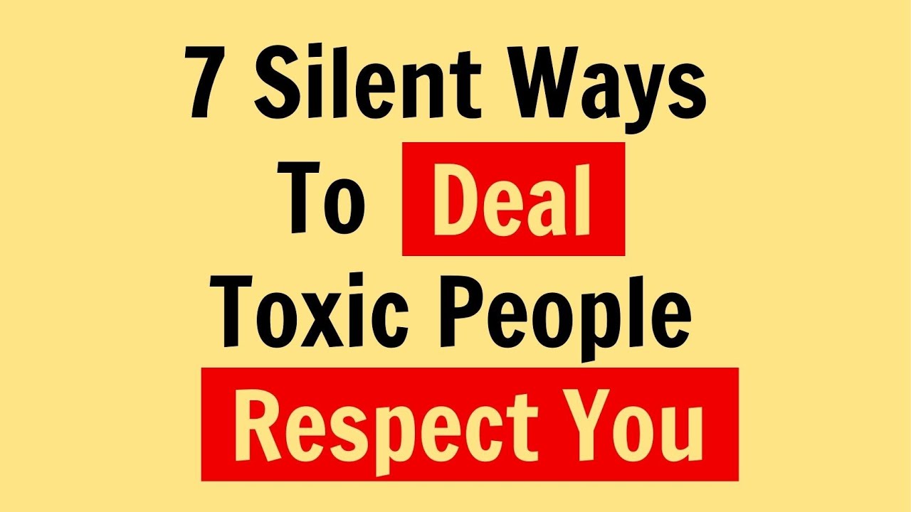 7 Silent Ways to Make Toxic People Respect You | Psychology & Emotional Intelligence