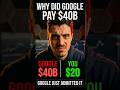 Why Google Paid $40 Billion For Claude
