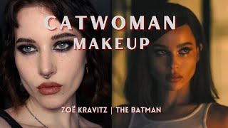 catwoman makeup tutorial | the batman 2022