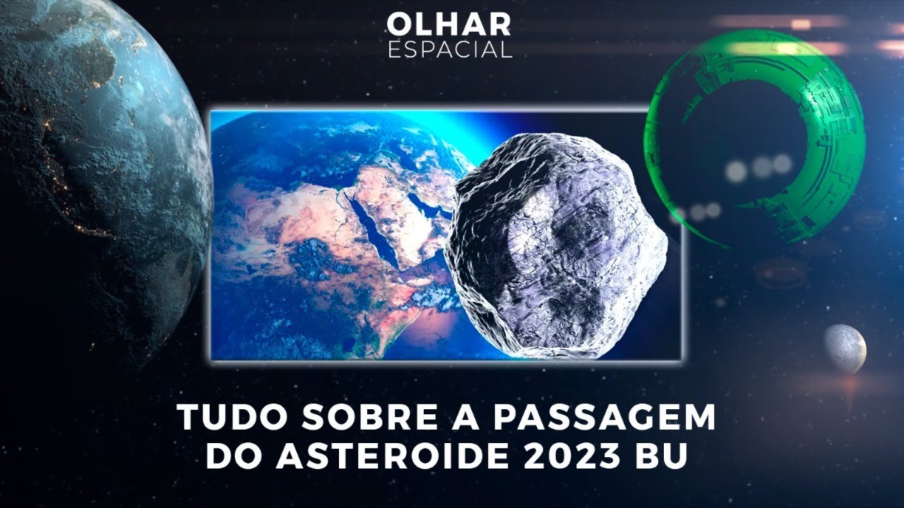 Ao Vivo | A passagem do asteroide 2023 BU | 27/01/2023 | #OlharEspacial