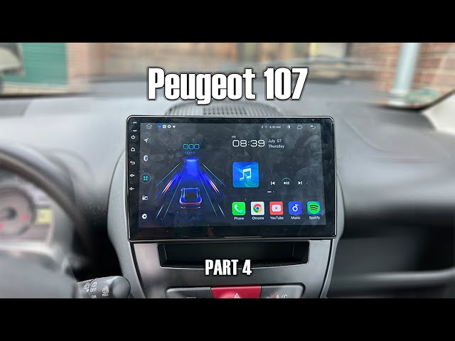 Navigatiesysteem Voor De Peugeot 107/C1/Aygo Inbouwen! - Deel 1 - Youtube