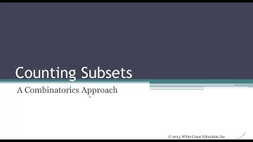 Counting Example - Counting Subsets